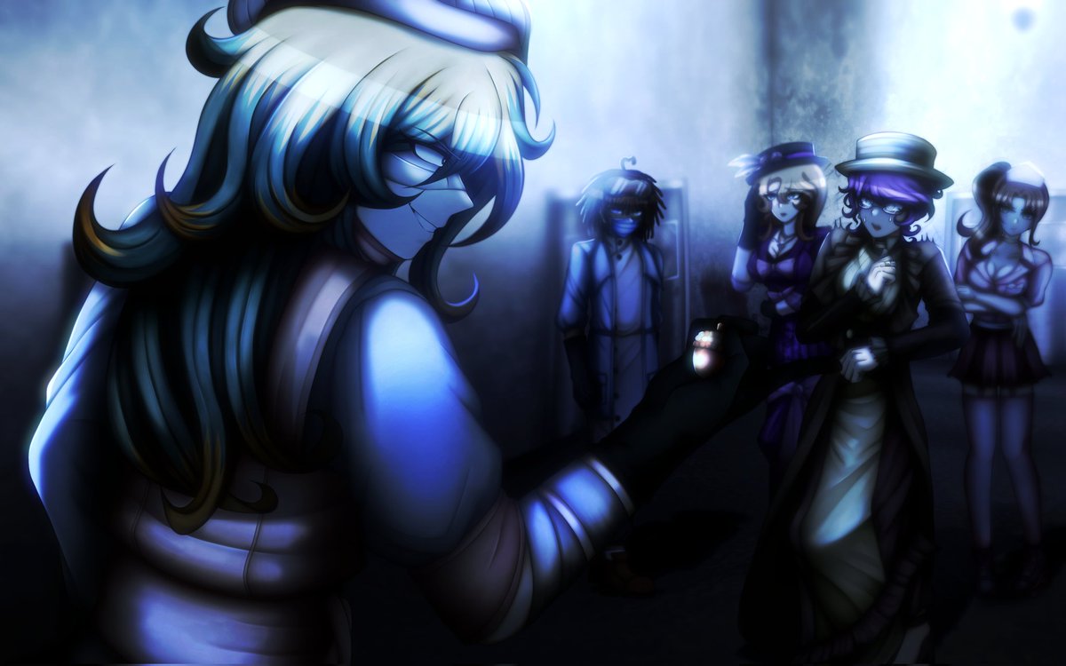 pookaliciouspx's tweet photo. CH 1 (CG) - "Who Else?" (Basuraronpa) Art all made by me, this is posted since I don't have Nitro and the files are too big for Discord, if you're not from the server just ignore this https://t.co/OmIB5Aqw4t