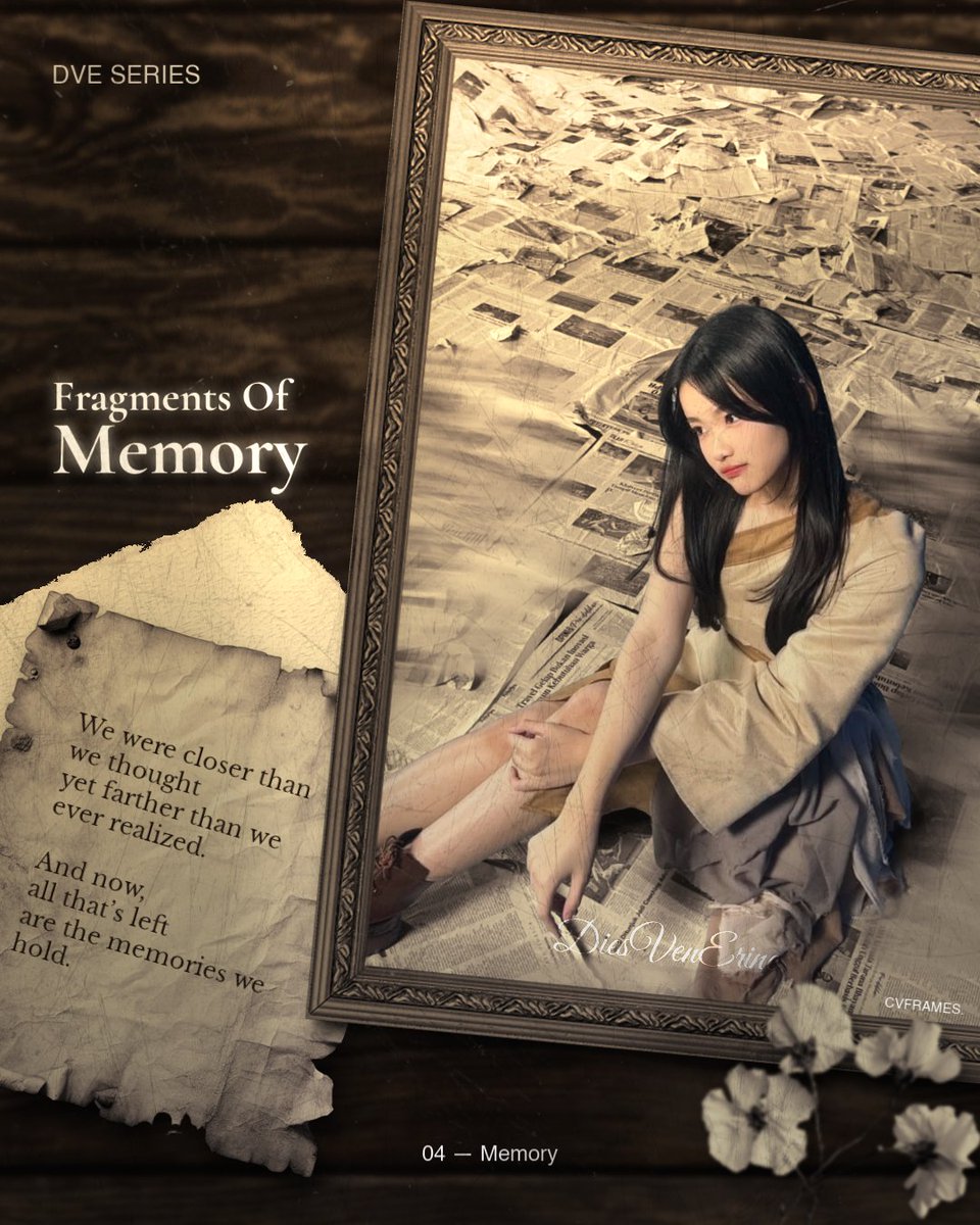 cvframes's tweet photo. 04 — Memory

#DiesVenErine #Memory🕯️ https://t.co/g9WjRCaoLL