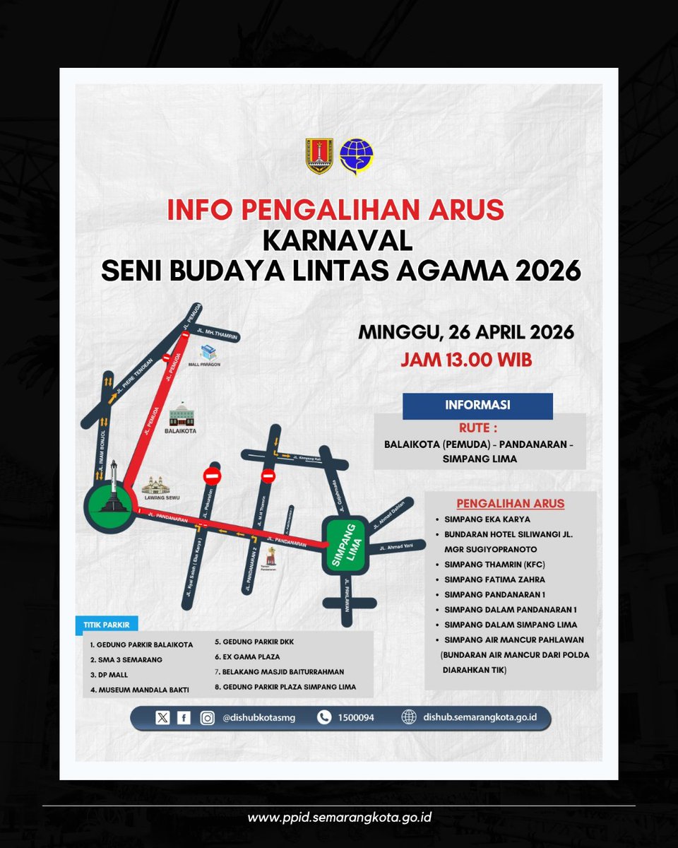 Pusat Pelayanan Informasi Kota Semarang tweet media
