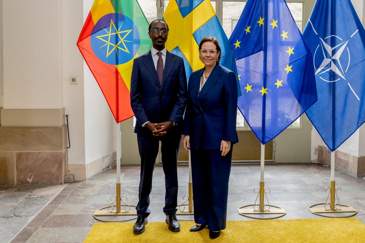 Sweden in Ethiopia & AU tweet media