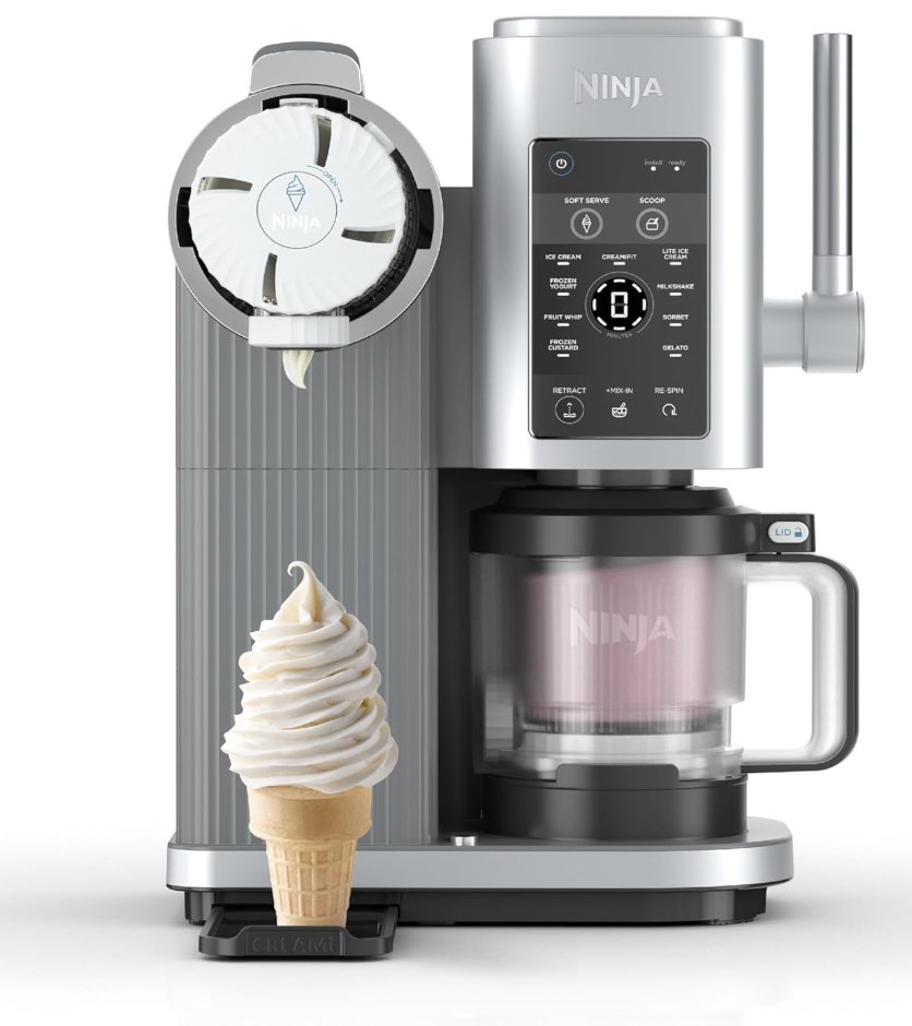 GeekDiscounts's tweet image. Ad: 12% OFF #NINJA CREAMi Scoop and Swirl Ice Cream Maker - FR 🇫🇷 amzn.to/4mN3qVP
