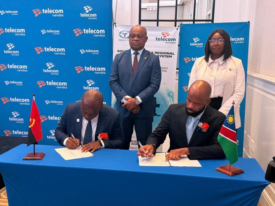 Angola e Namíbia consolidam parceria para impulsionar conectividade regional menosfios.com/angola-e-namib…