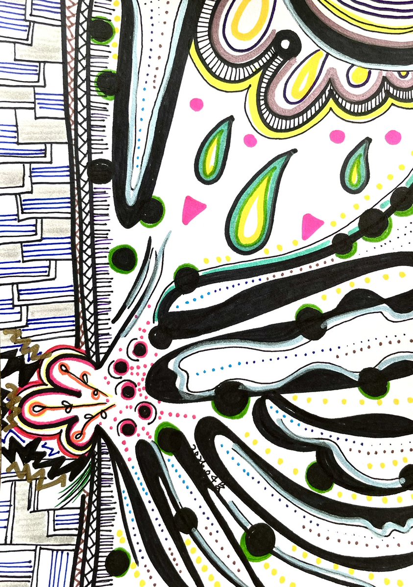 naranjalalaluz's tweet image. Strength hidden in the cracks.
韌性之力

#intuitiveart #abstractdrawing #symboliclanguage #blackandwhiteart #visualpoetry #marker #markerart #Lifestyle