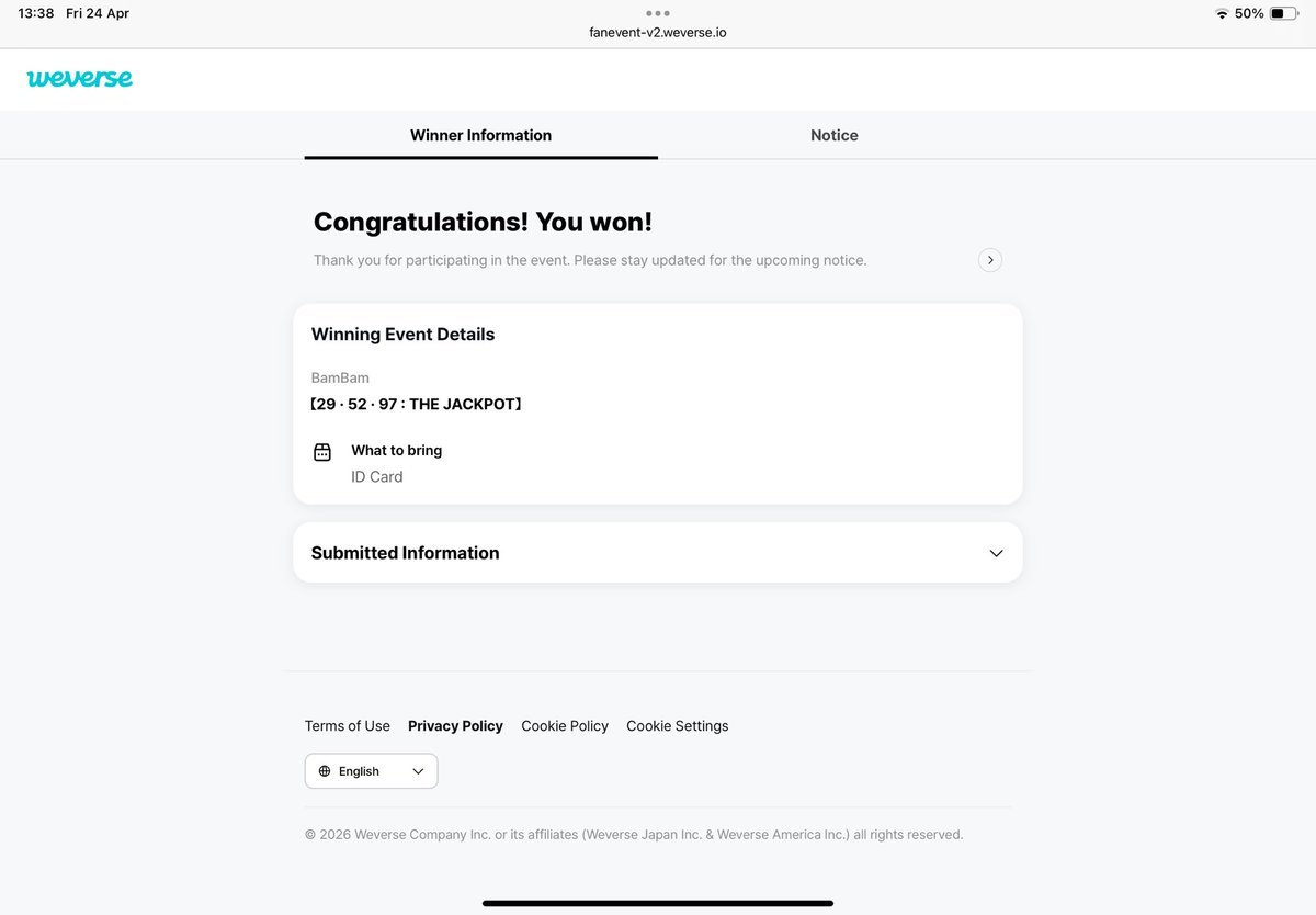 Fight🌅ft.พรี/ผ่อนของอฟช. กดเว็บเกา กดบัตรคอน✨ tweet media