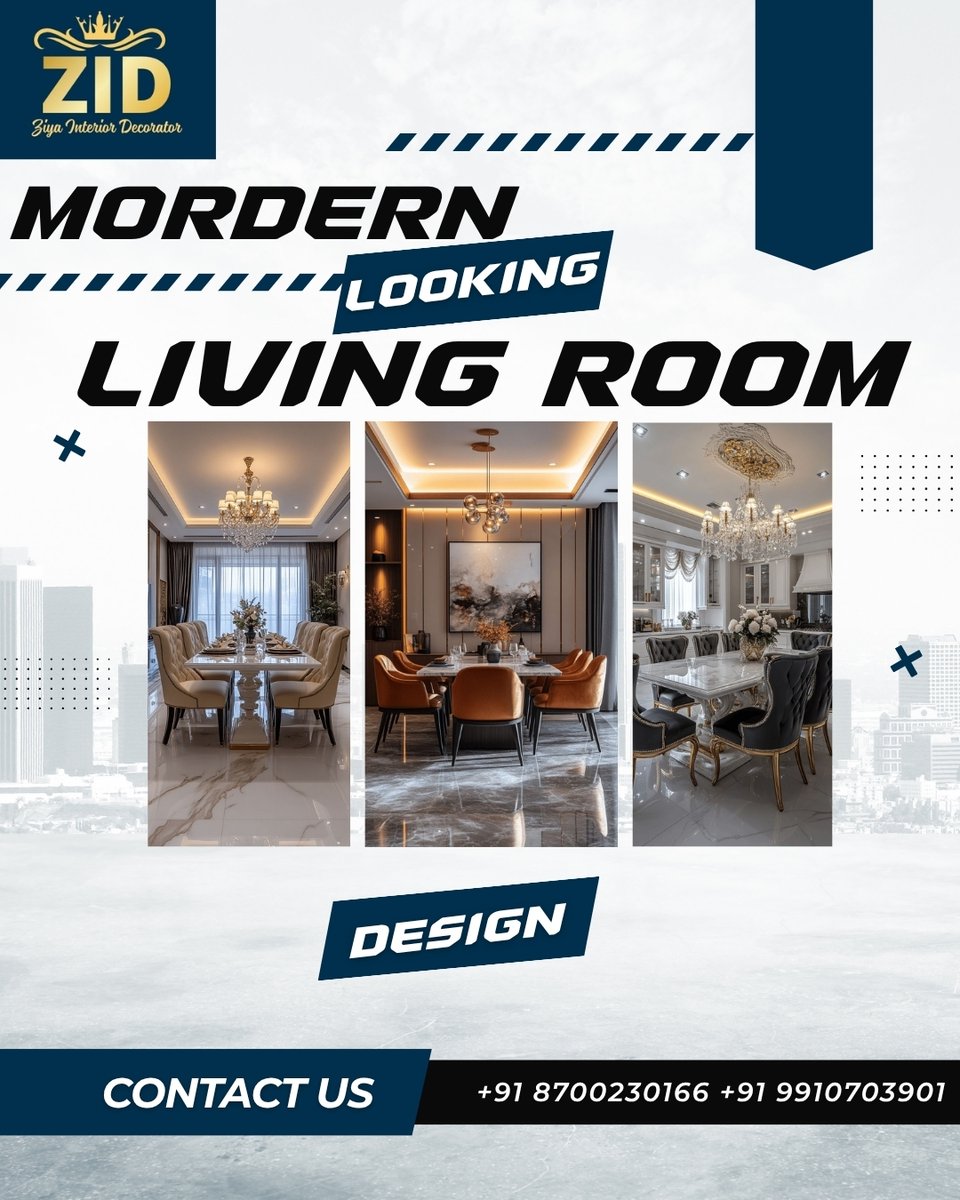 decorator40772's tweet image. Transform your home into a masterpiece with Ziya Interior Decorator (ZID). We specialize in creating modern, luxurious living and dining spaces that blend sophisticated aesthetics with everyday comfort. 

#ZiyaInteriorDecorator #ModernLivingRoom #InteriorDesign #LuxuryInteriors