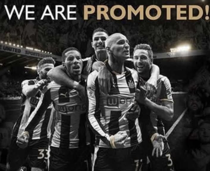 Magpie24_7's tweet image. What a night this was! On this day in 2017, Newcastle sealed promotion back to the Premier league with a 4-1 over Preston.

#NUFC #NUFCFans #Newcastle