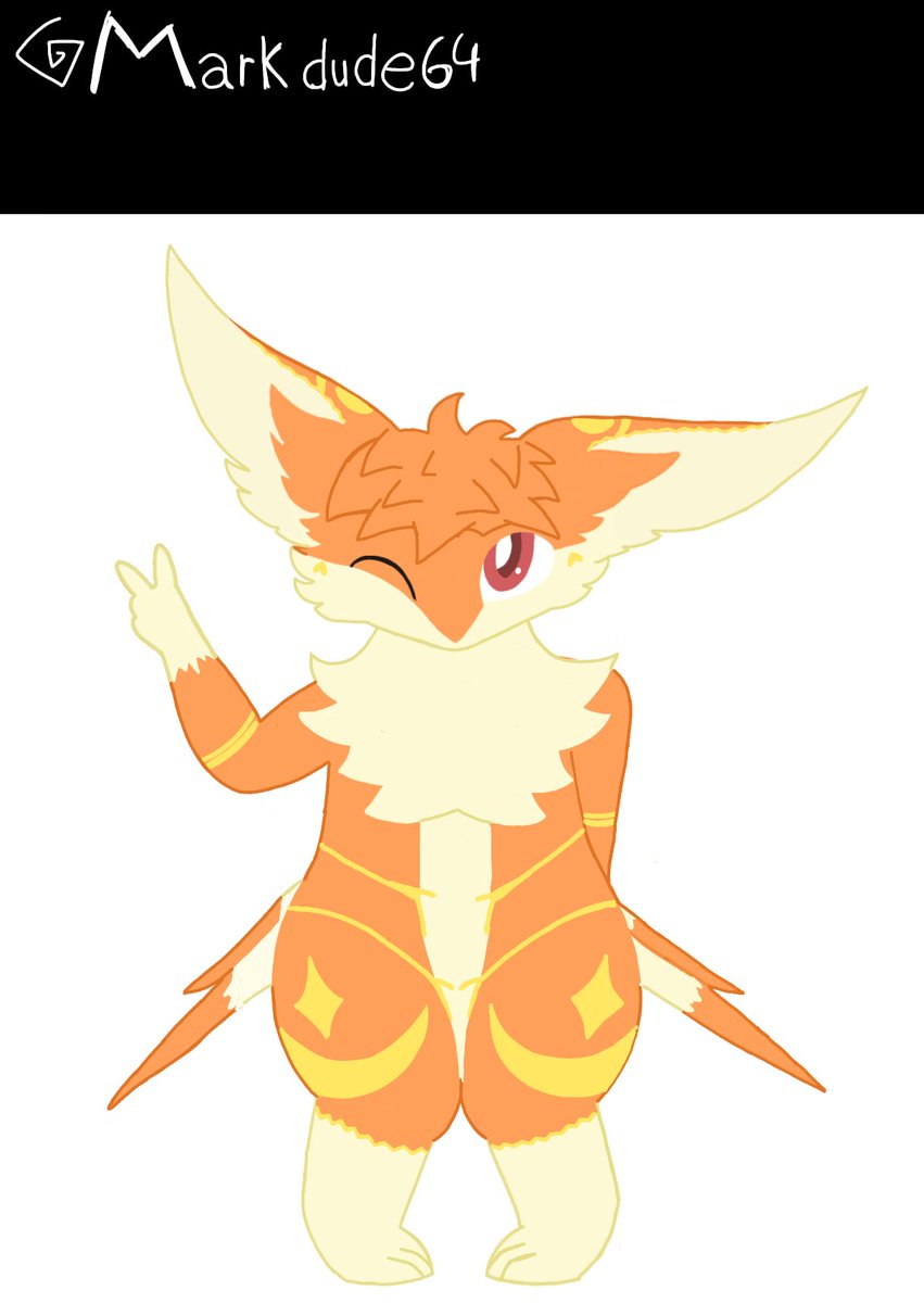 Markdude64's tweet image. It's for a special friend of mine
#oc #furryart #rikkor