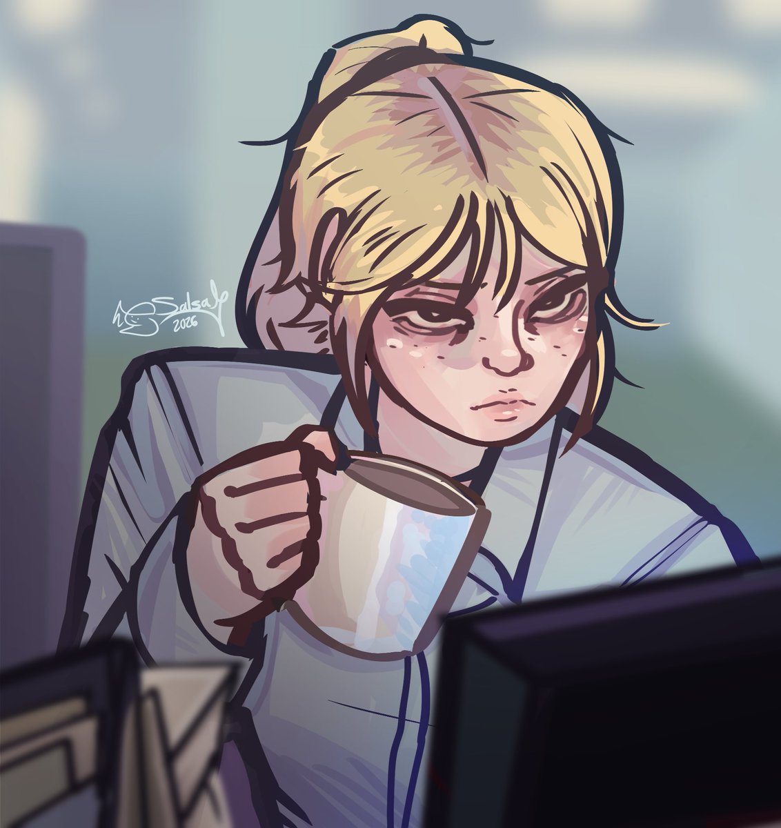 Its supposed to be Vanessa before sb lol