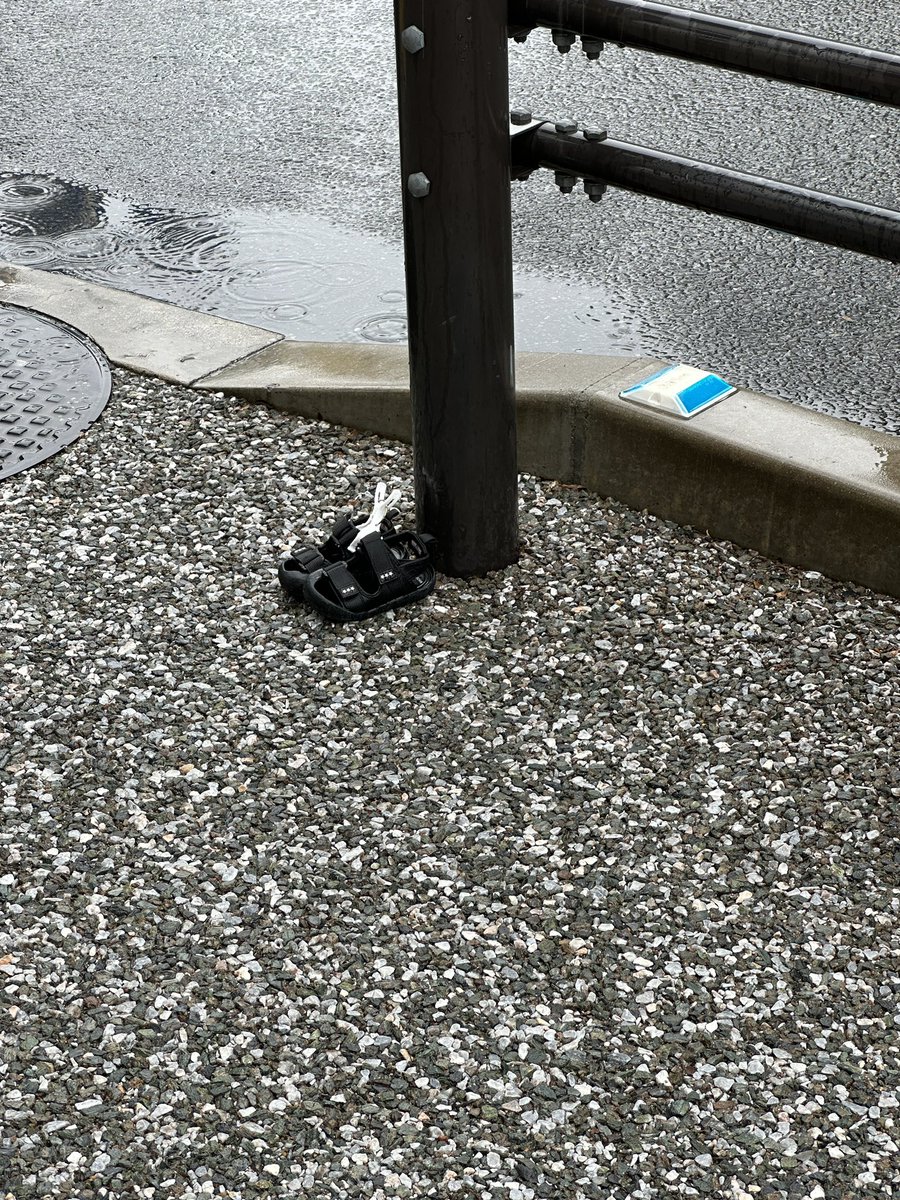 あっあっあの…！！！
福岡市中央区舞鶴2丁目の交差点で
昨日か一昨日に見たお子さんの靴…！！
今日まだありましたよ…！！！
お困りの親御さんおられましたら…！！！

#今日の福岡