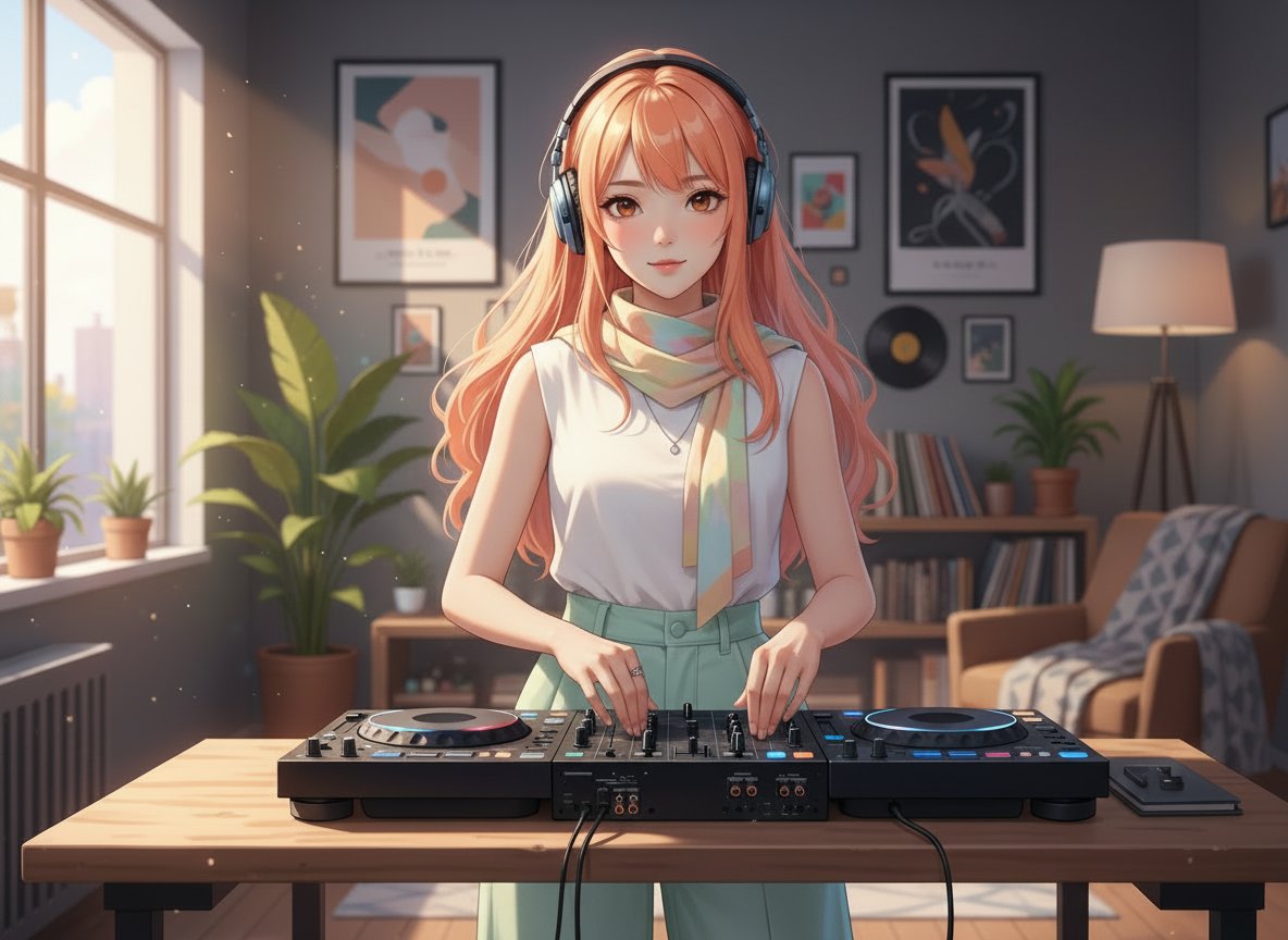 DJ_SERIKA_SOARA's tweet image. ねえ、ちゃんと休憩してる？🌿
お気に入りのトラックで、頭リセットしよ。

DJ SERIKA    
⬇️House Music MIX 5    
youtu.be/000umAWmIXg 

#AIイラスト #AI美女 #DJ #NowPlaying #作業用BGM