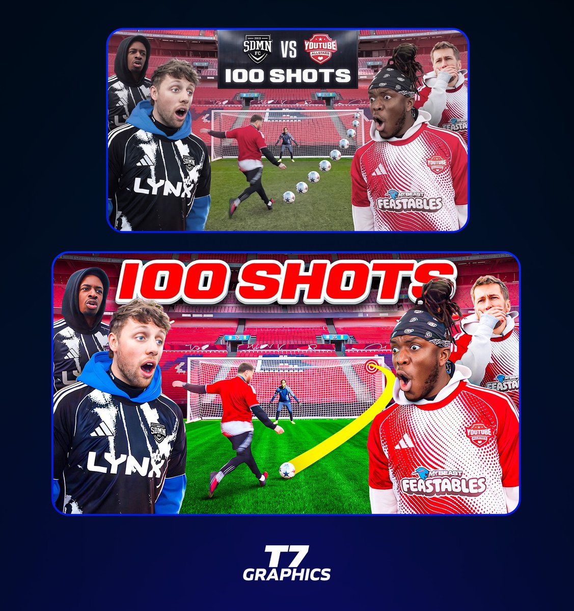 t7graphics's tweet photo. Thumbnail Redesign for @Sidemen 🎨

@CHIPFAT_ 🤞 https://t.co/jQ4JLs5TBB