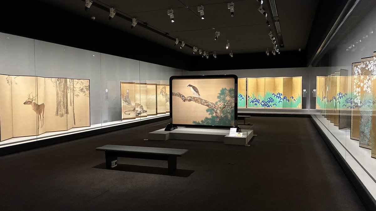 ライトアップ木島櫻谷3 本展では、大正中期に大阪茶臼山の住友本邸の