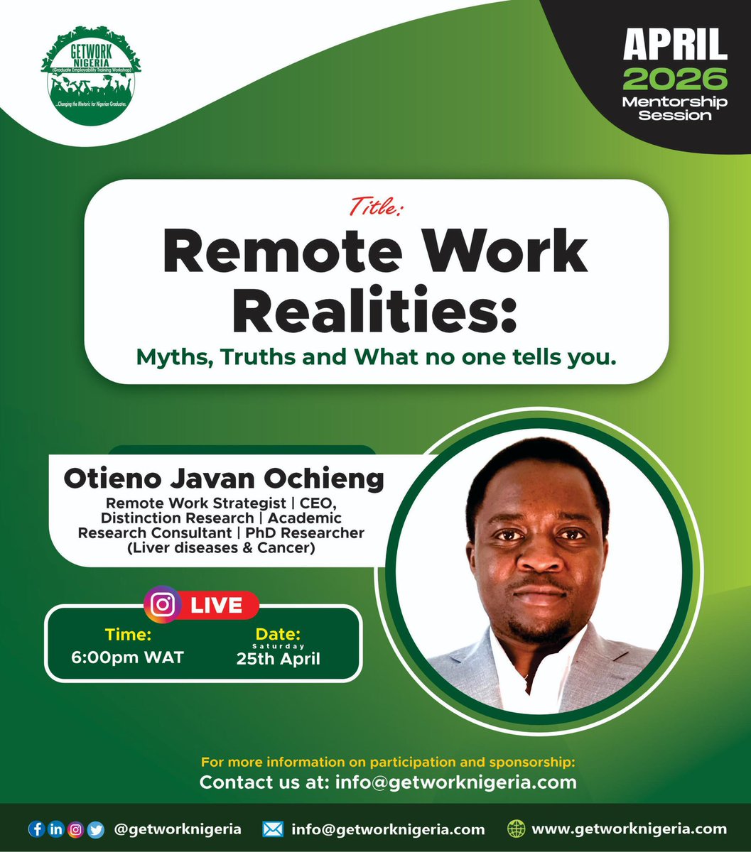 GETWORK NIGERIA tweet media