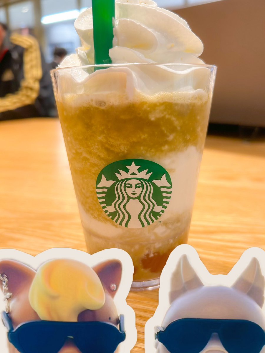 棒ほうじ茶🍵
#THESTARフラペチーノ