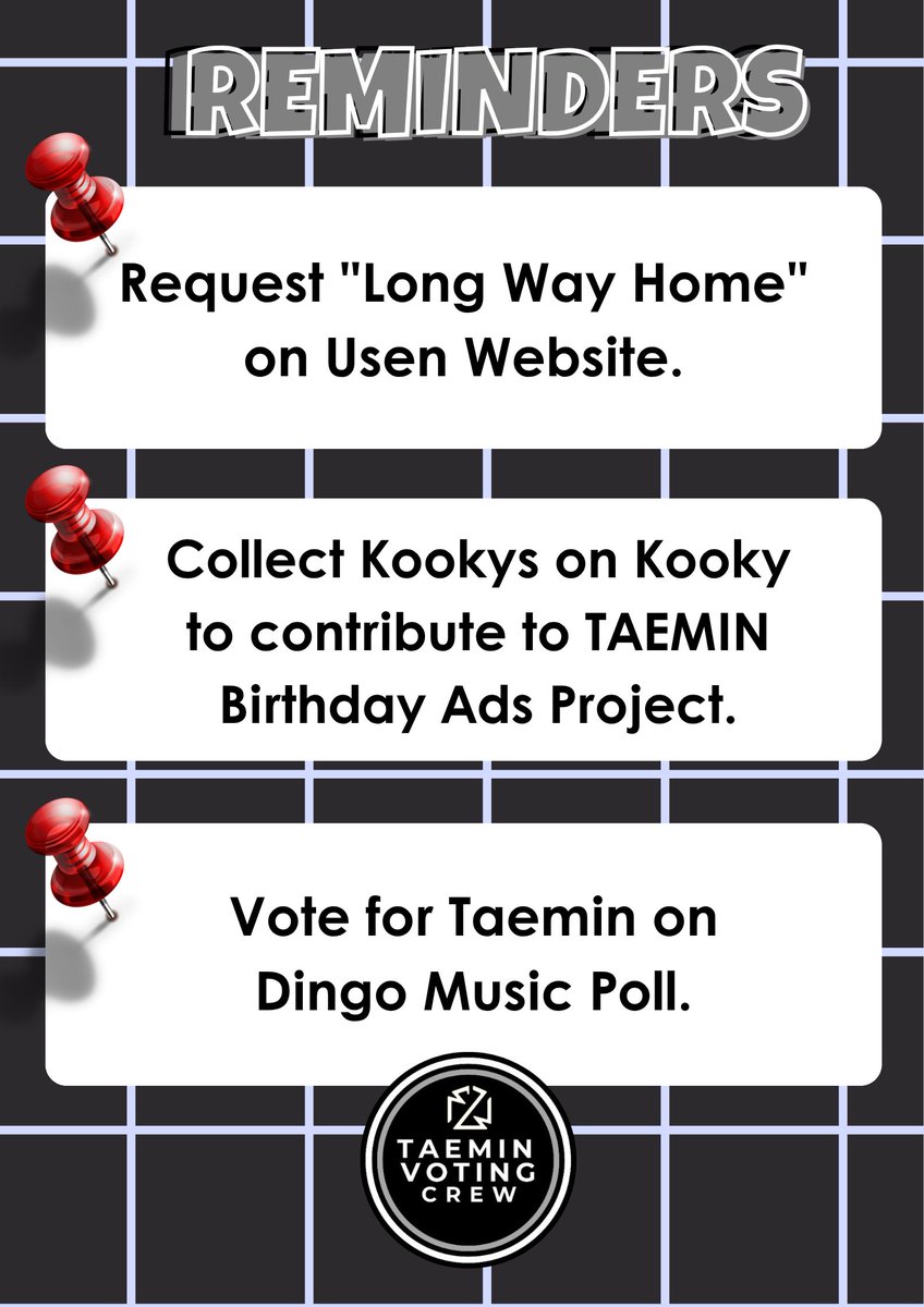 TAEMIN VOTING CREW tweet media