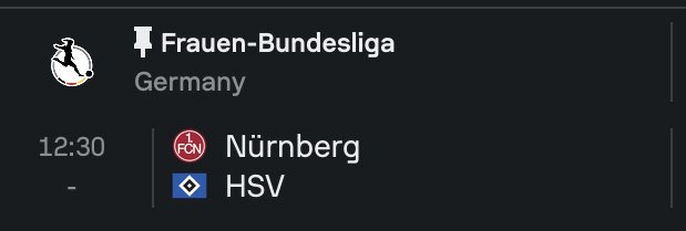 RenatoSosua's tweet image. Germany #Frauen-Bundesliga  Women  #SofaScore Heute / Aujourd’hui / Today