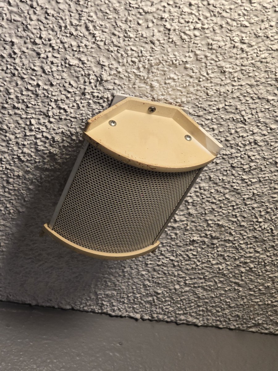 Does anyone know what this is?
It's on my ceiling and there’s a red light inside of it.