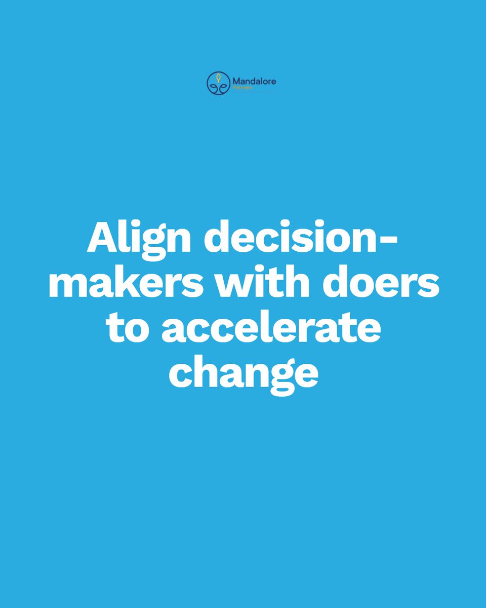 Minh_Q_Tran's tweet image. Why does change stall in big companies?

When ownership and execution aren't aligned, efforts slow. Without shared responsibility, initiatives lose momentum and clarity. Align decision-makers with doers to keep progress steady and impactful. #VentureCapital