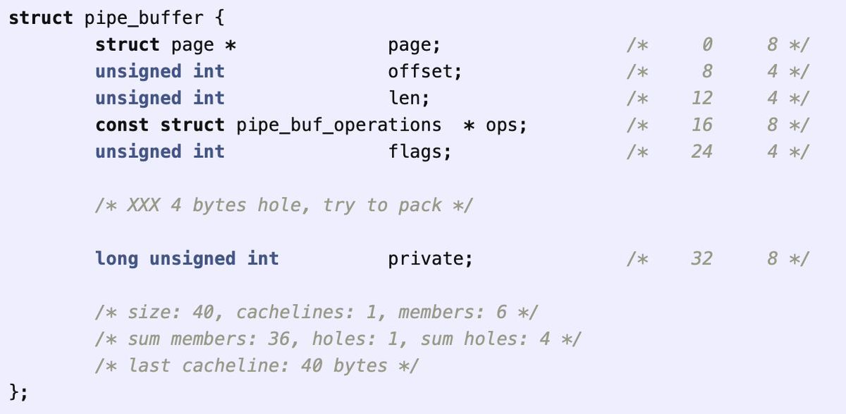 Security properties of the Linux kernel pipe_buffer object for building exploit primitives by <a href="/a13xp0p0v/">Alexander Popov</a>

a13xp0p0v.github.io/2026/04/20/pip…

#infosec
