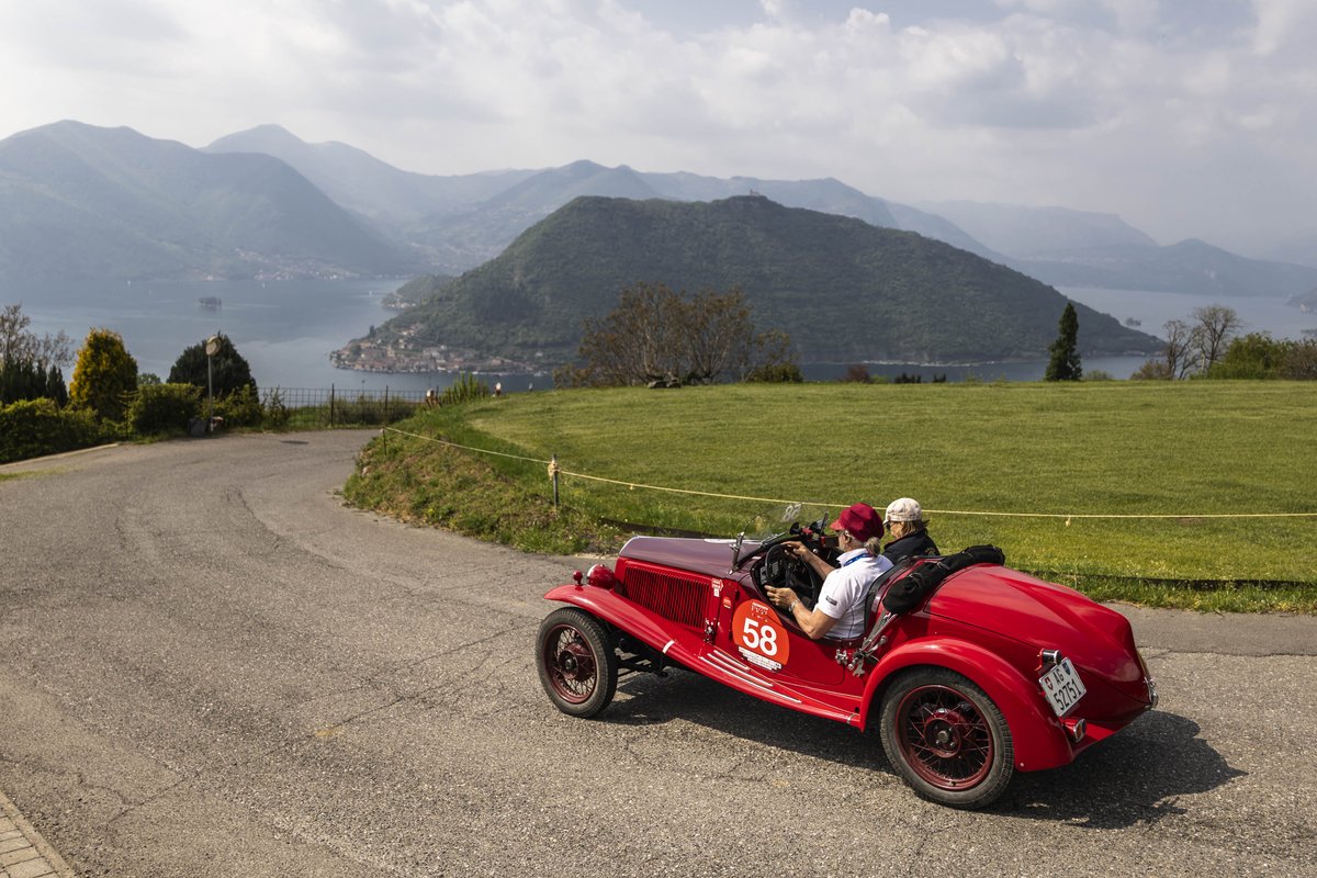 fchistoric's tweet photo. Best foreign crew 🇪🇺

Stefano Ginesi and Susanna Brigitte Rohr 🇨🇭 on a 1934 #Fiat508S

#FranciacortaHistoric2026 https://t.co/4FGu6baC4k
