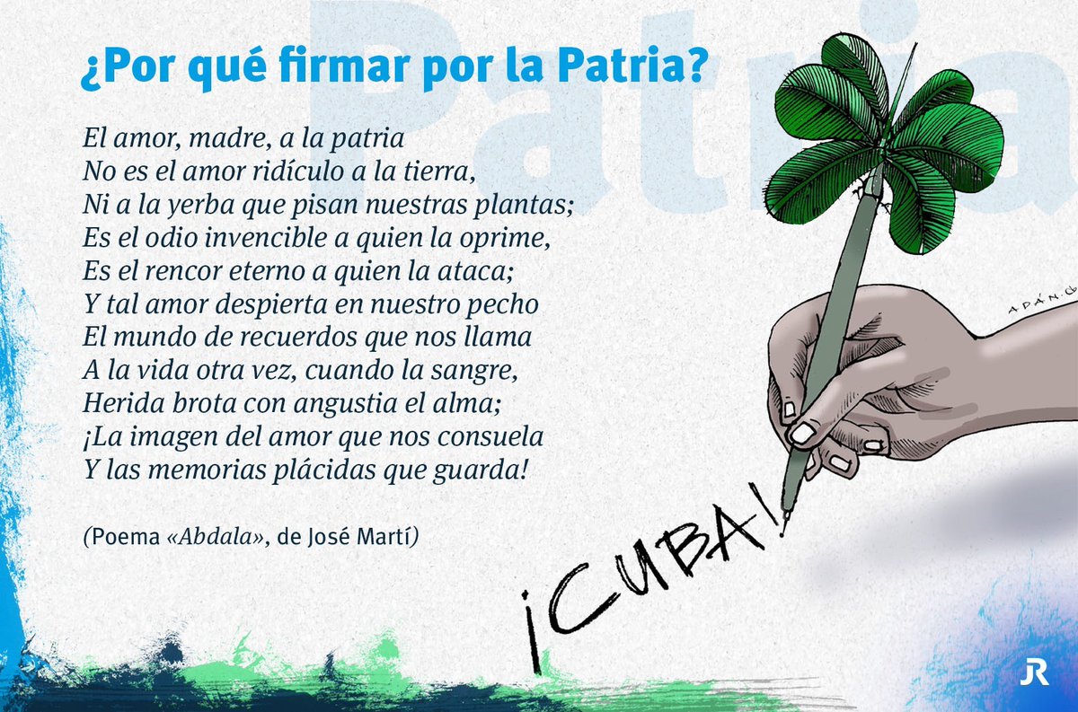 🕊 El movimiento “Mi  firma por la Patria” es mucho más que una recogida de firmas. Es la respuesta organizada,unitaria y contundente de un pueblo que ha decidido no ceder ni un ápice de su soberanía. Es el rostro humano de la  verdad de #Cuba 🇨🇺 
#MiFirmaPorLaPatria