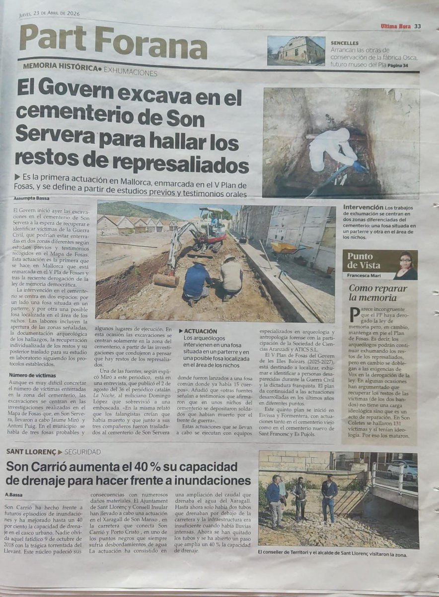 És de justícia. <a href="/goib/">Govern de les Illes Balears</a>
Anirem informant.
<a href="/AJ_Son_Servera/">AJSonServera</a>