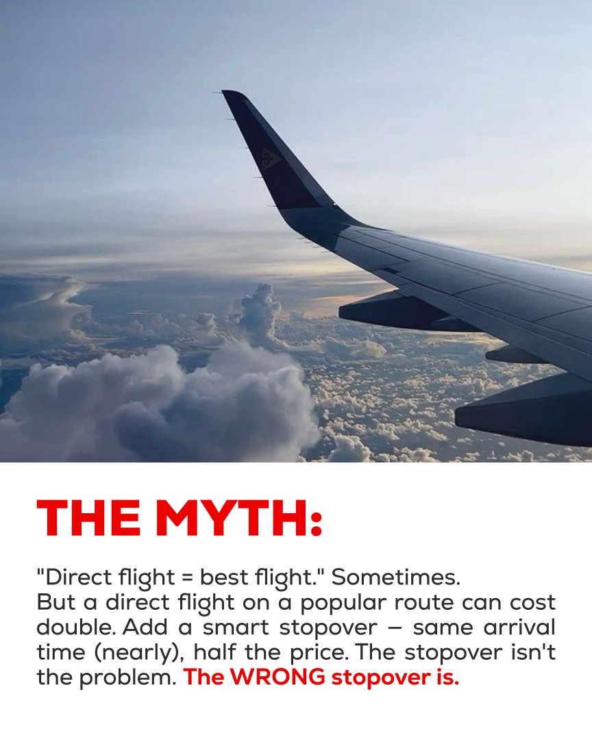 tickets_hq's tweet photo. Layovers save money. But only the right ones. Filter by duration. See the route on a map. Book the one that makes sense — not just the cheapest number on the screen. 
Link in bio.
#flights #stopovers #layover #cheapflights #travel #tips #flightroute https://t.co/cDb6hCk2ep