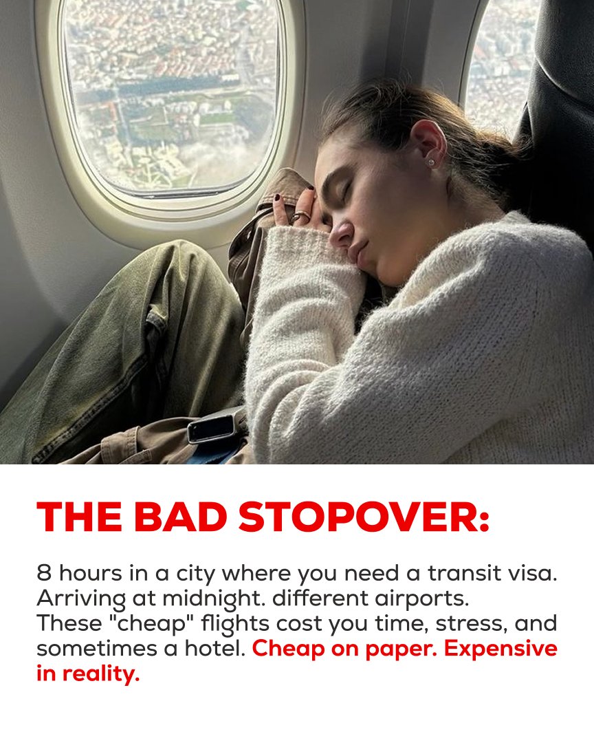 tickets_hq's tweet photo. Layovers save money. But only the right ones. Filter by duration. See the route on a map. Book the one that makes sense — not just the cheapest number on the screen. 
Link in bio.
#flights #stopovers #layover #cheapflights #travel #tips #flightroute https://t.co/cDb6hCk2ep