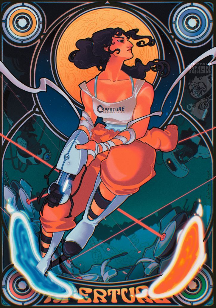 captainamyk's tweet photo. แฏโ
"Hey, you're good at murder..."
#portal #chell #glados #artrepost https://t.co/9pBqMIAMI8