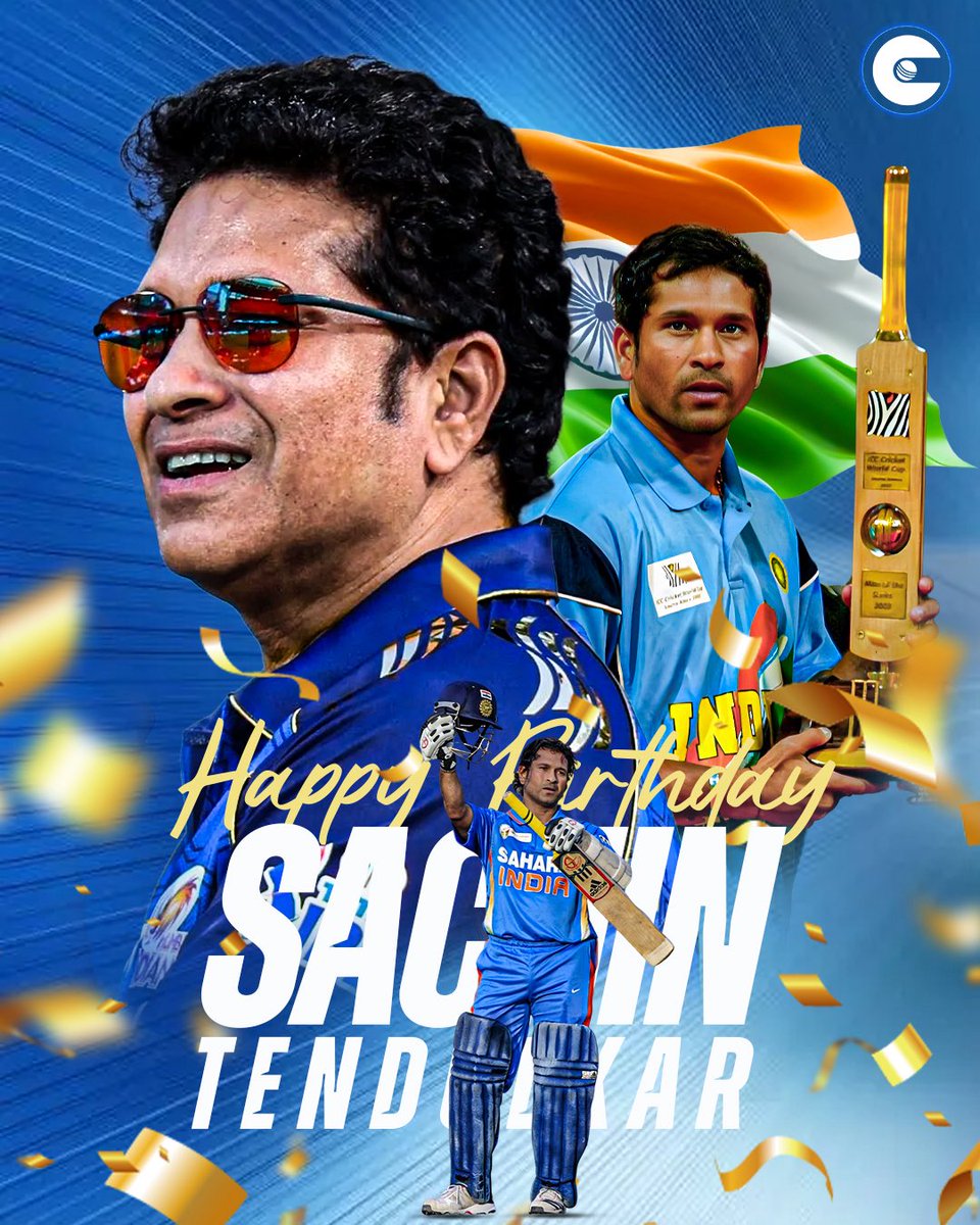 AnkurHoon5's tweet photo. #SachinTendulkar
100 International Centuries. 
200 Test Matches.
World Cup Winner 2011 

A legend who inspired generations and made India proud. 
Happy Birthday to the Sachin Tendulkar  The Master Blaster 
#SachinTendulkar #HappyBirthdaySachin https://t.co/sw4ng35jKT