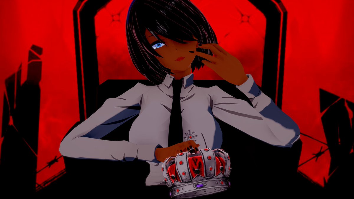 Michael the queen.

#Koikatsu #KoikatsuParty #Koikatu #Art #3DArt #3D #3DModel #Cute