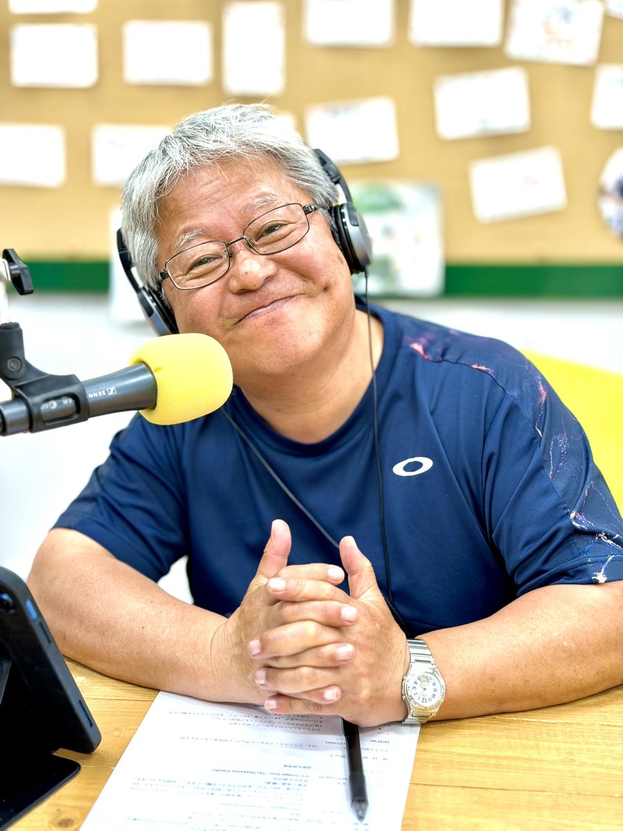 クウネルさん・あいラジ局長89.1FMのクウネルアソブ。 tweet media