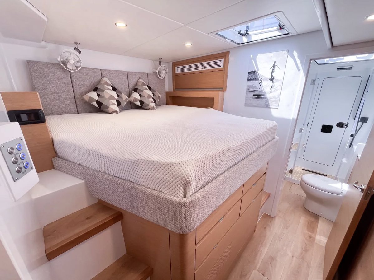 Day 3 - International Multihull Show, La Grande Motte
Come and discover the BALANCE 580, an exceptional catamaran combining performance, comfort, and innovation.
#internationalmultihullshow #lagrandemotte #multihull #balance580 #balancecatamarans #salonnautique #boatshow