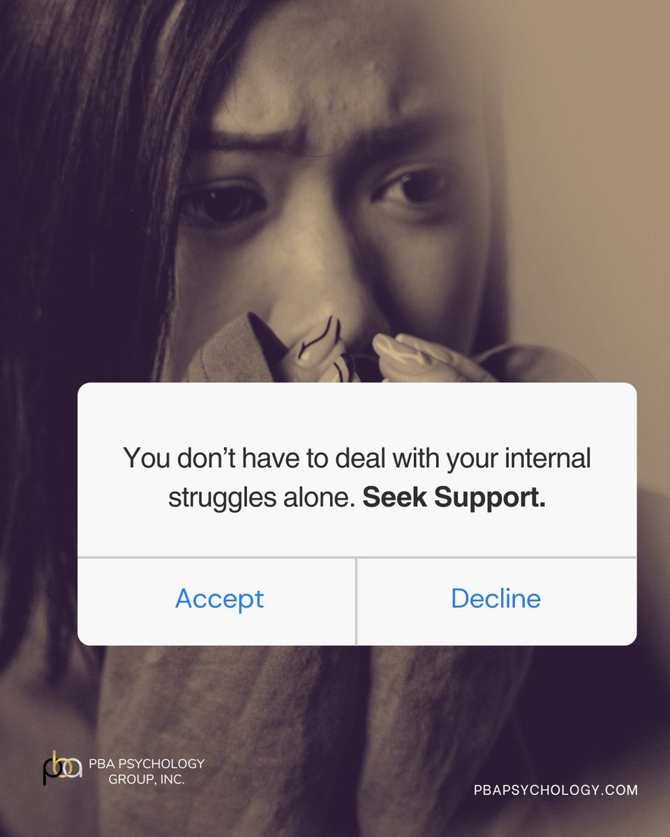PBAPsychology's tweet image. #Psychology #Therapy #Therapist #TherapyMatters #MentalSupport #PersonalGrowth #PBAPsychology #MentalHealthMatters #EmotionalWellBeing #SeekSupport #TherapySupport