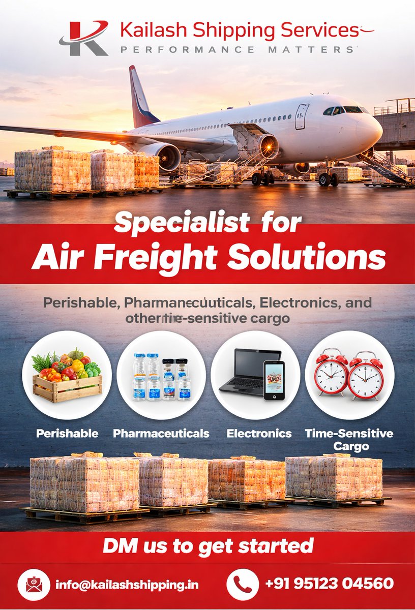Speed meets precision with reliable air freight solutions. From ...