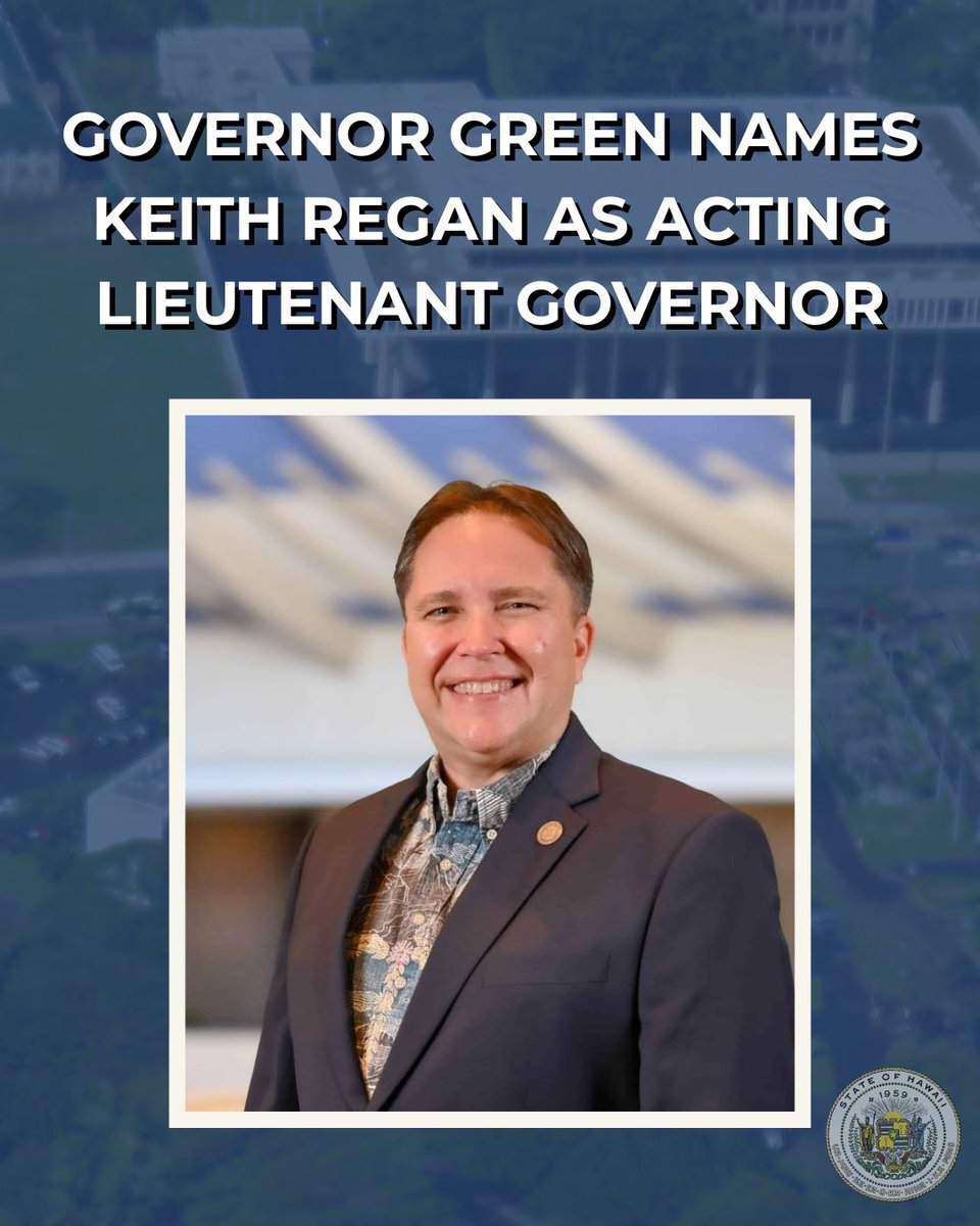 Office of the Governor, State of Hawai`i tweet media