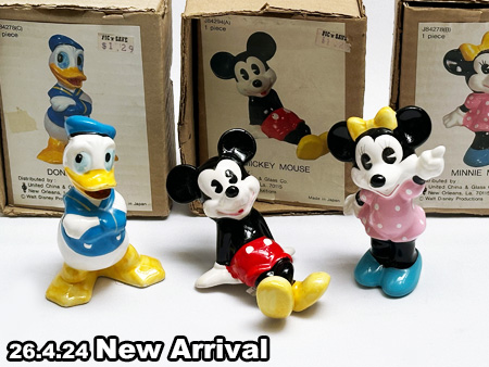 New Arrival🇺🇸】 1960年代日本製造の、愛らしい陶器フィギュアUP