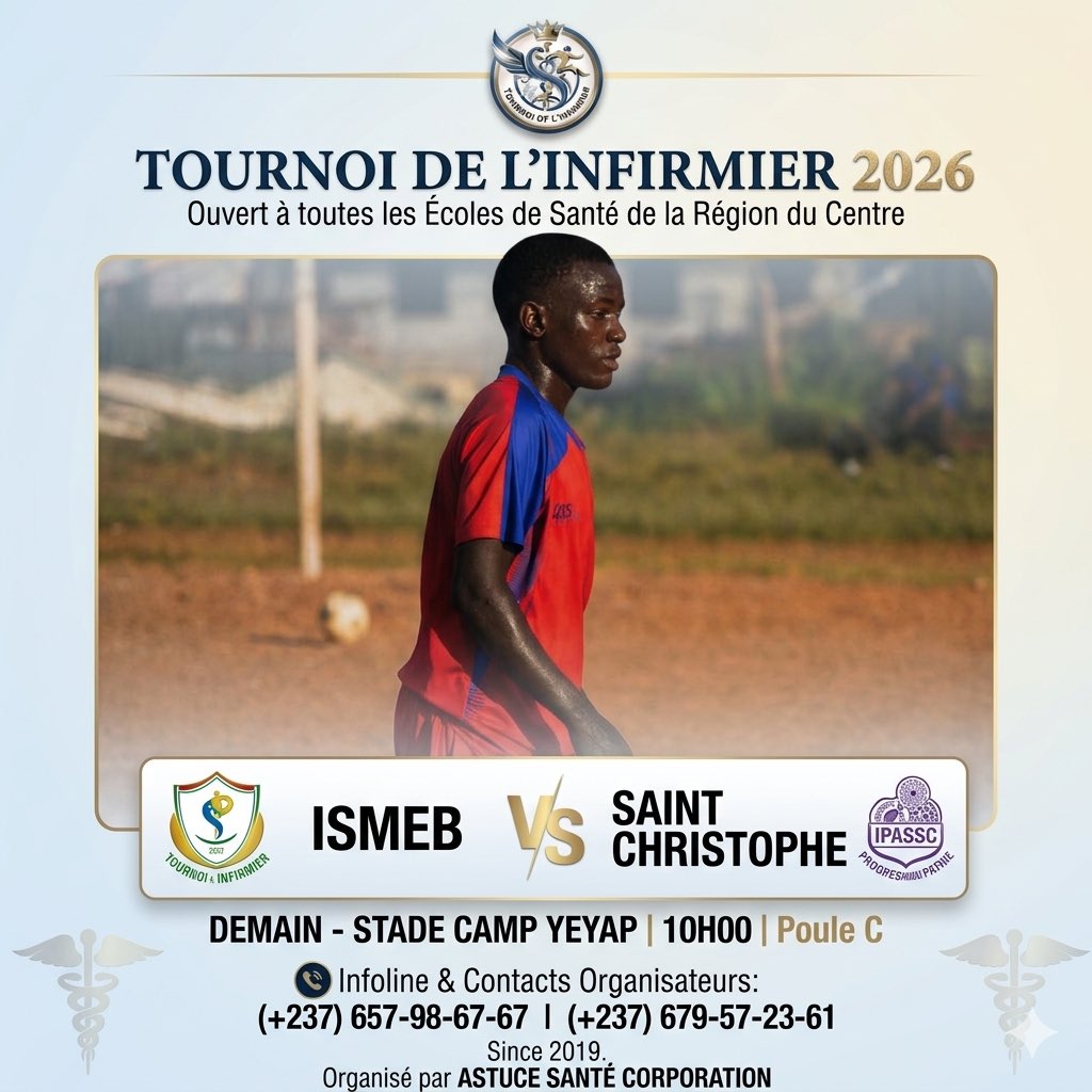 kingboy_ronald's tweet photo. @yemargent Pardon l’opère soulève cette 3edition du tournoi pour célébrer l’infirmière le 12Mai https://t.co/toTDVOA2zU
