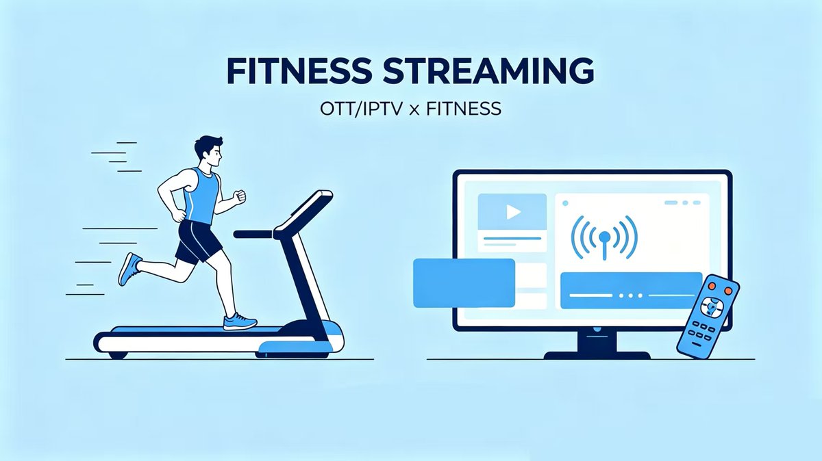 OTT_Maker's tweet image. If you still think fitness means going to the gym, you may already be falling behind.
By 2026, at-home fitness and smart large screens have become the norm. With the rapid growth of #OTT #IPTV industry, new fitness video platforms are emerging.
#OTTMaker #P2P
