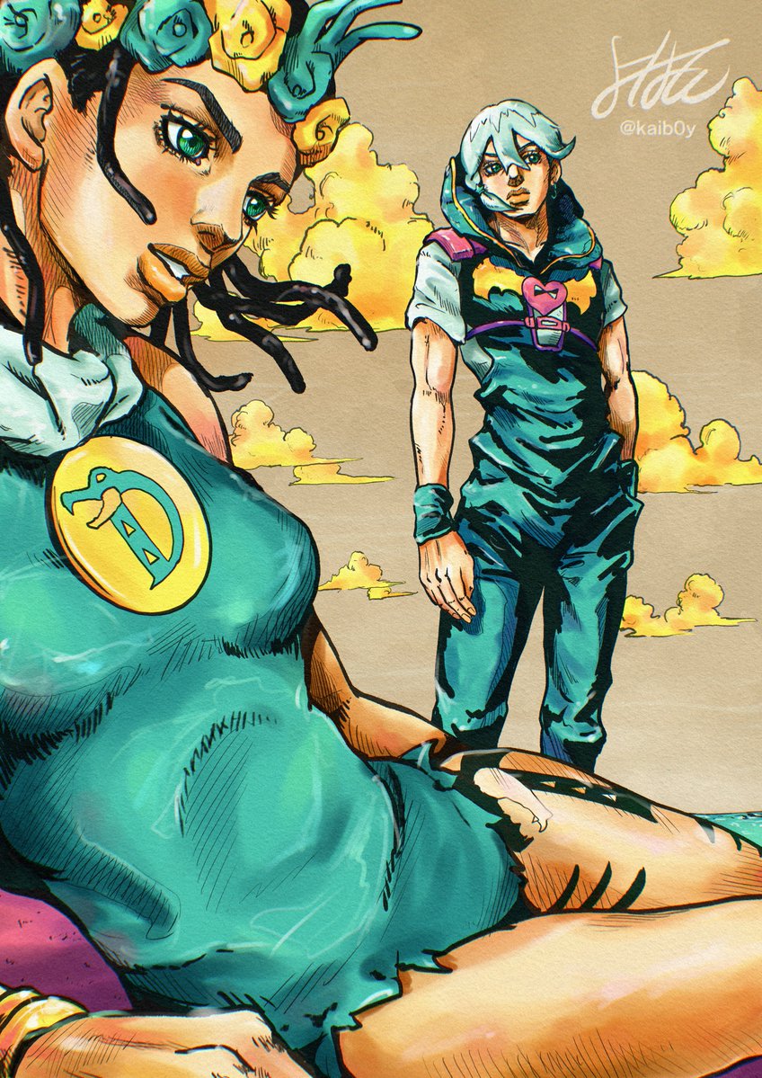 ドラゴナとジョディオ( ꇐ₃ꇐ∫