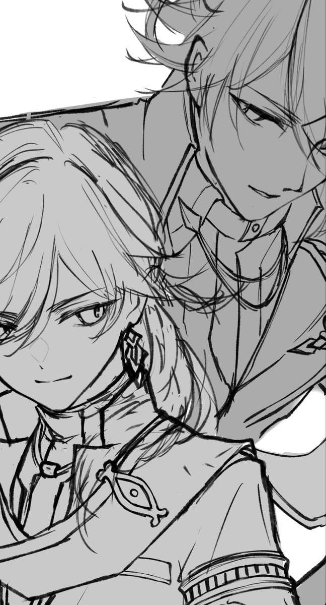wip！最近全然浮上できてなかったので…
描いてはいます〜！