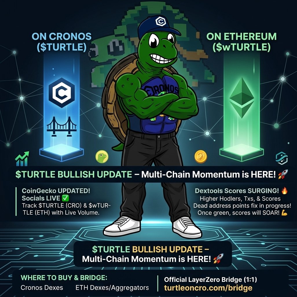 Turtle on Cronos tweet media