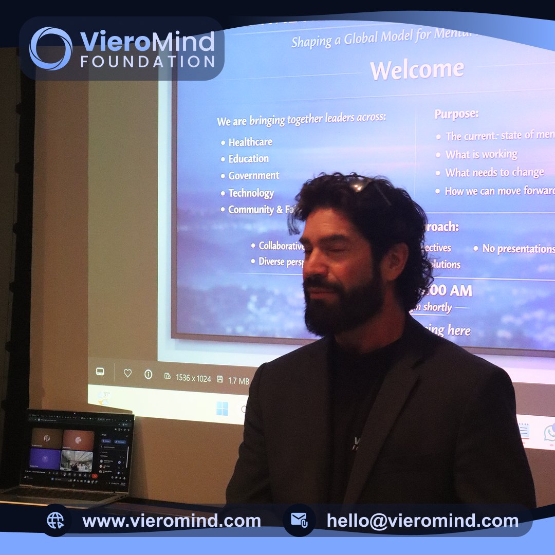 VieroMind's tweet image. VieroMind Round Table wasn’t just a discussion—it was action.

Mental health needs more than awareness.
It needs real systems.
That’s what we’re building.

Explore → vieromind.com

#MentalHealth #AIforGood #DigitalHealth #VieroMind