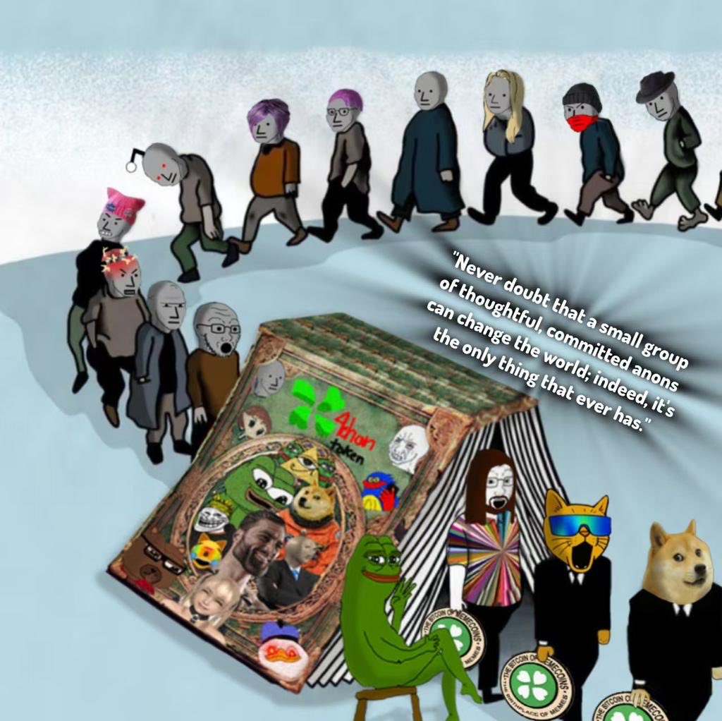 koczix3's tweet image. The best one to ever exist and the reason why we have memecoins today is #4CHAN 🍀

@4chantokenio the ultimate meme index 🍀🍀🍀