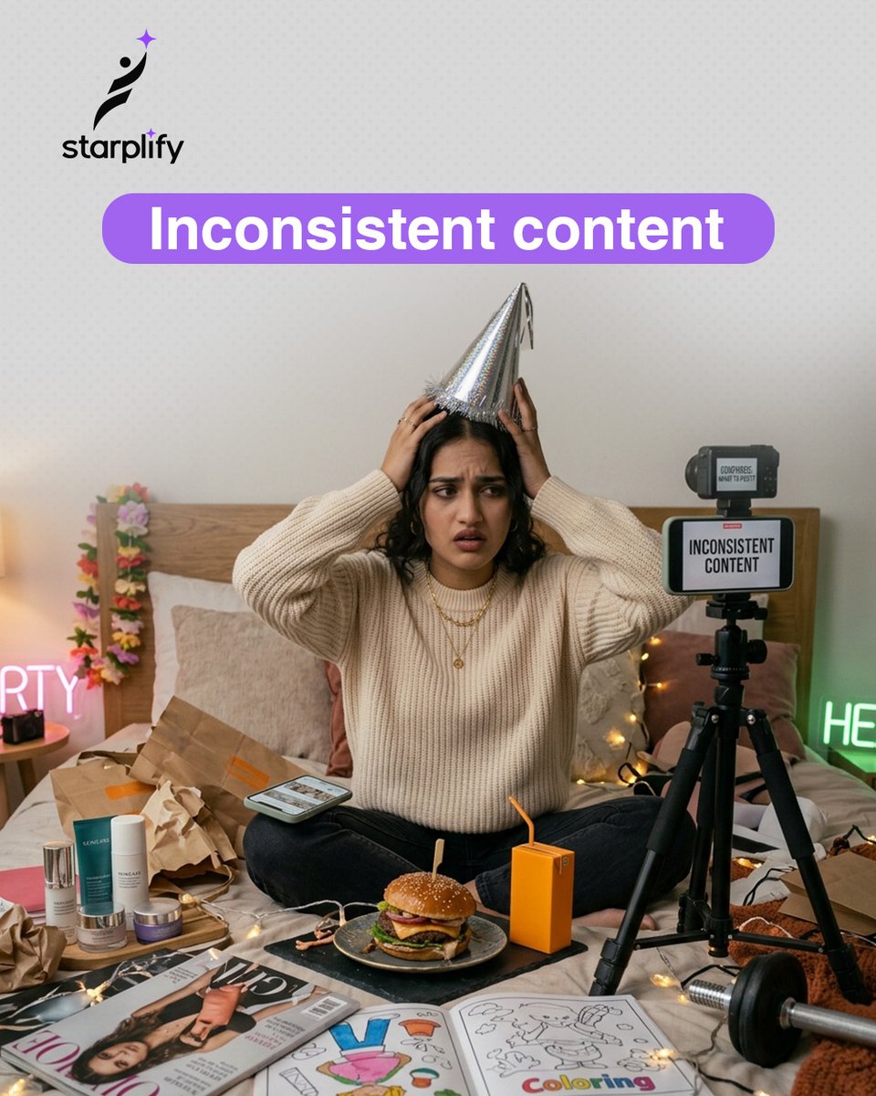 starplify's tweet image. Brands aren’t ignoring you… they just don’t see the value yet. 👀
Fix these &amp;amp; watch the collabs come in. 🚀

#influencermarketing #contentcreator #creatorgrowth #brandcollab #starplify

Influencer growth, Brand collaborations, Content strategy, Social media engagement, Starplify