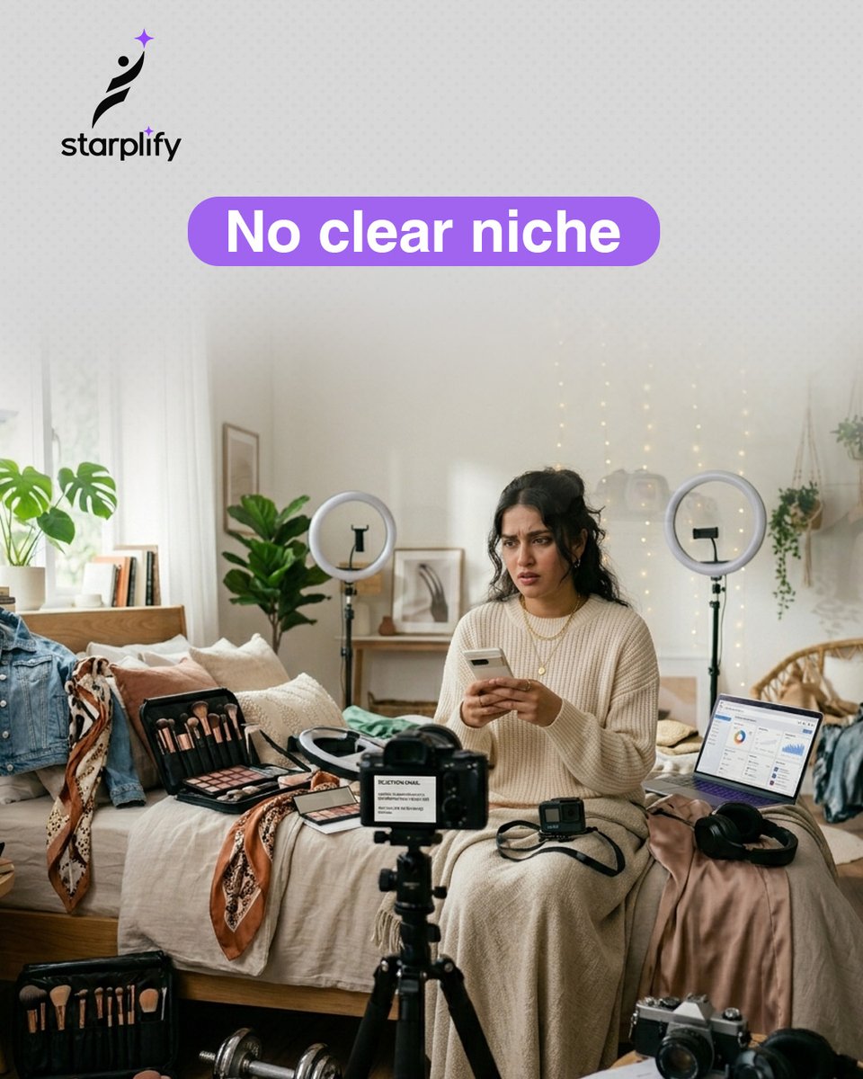 starplify's tweet image. Brands aren’t ignoring you… they just don’t see the value yet. 👀
Fix these &amp;amp; watch the collabs come in. 🚀

#influencermarketing #contentcreator #creatorgrowth #brandcollab #starplify

Influencer growth, Brand collaborations, Content strategy, Social media engagement, Starplify