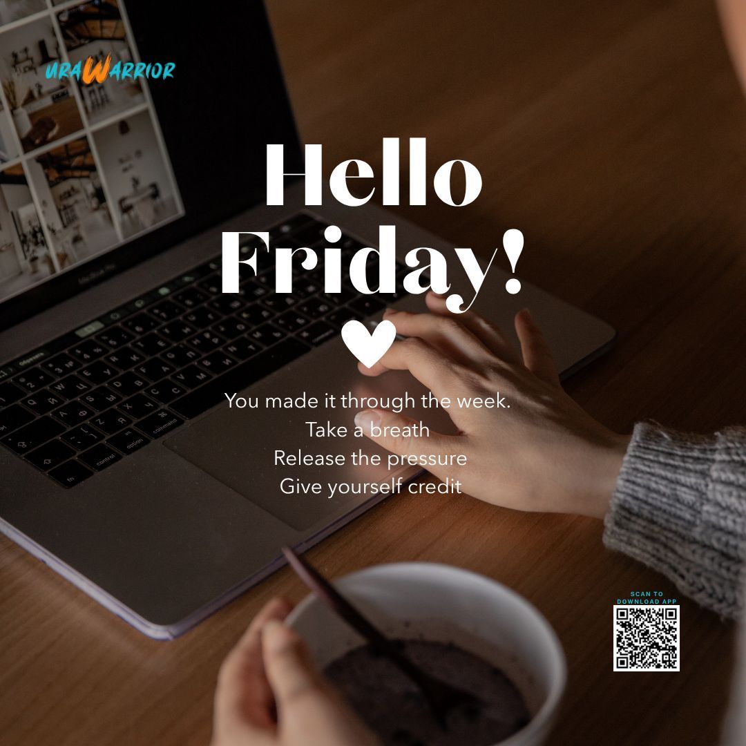 URAWarrior's tweet image. Friday reset.

You made it through the week.

Pause. Reset. Recharge.

💙 Like if you made it
🔁 Share with someone who needs this

#URAWarrior #FridayReset #MentalWellness #SelfCare