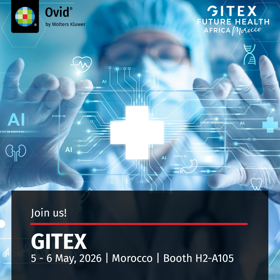 ovid_wkhealth's tweet image. We’re heading to GITEX in Morocco to be part of the conversation shaping the future of healthcare. Visit our booth to see how Ovid® combines trusted content and AI-enabled discovery to help advance essential, evidence-based care.

#HealthcareAI #HealthInnovation #DigitalHealth