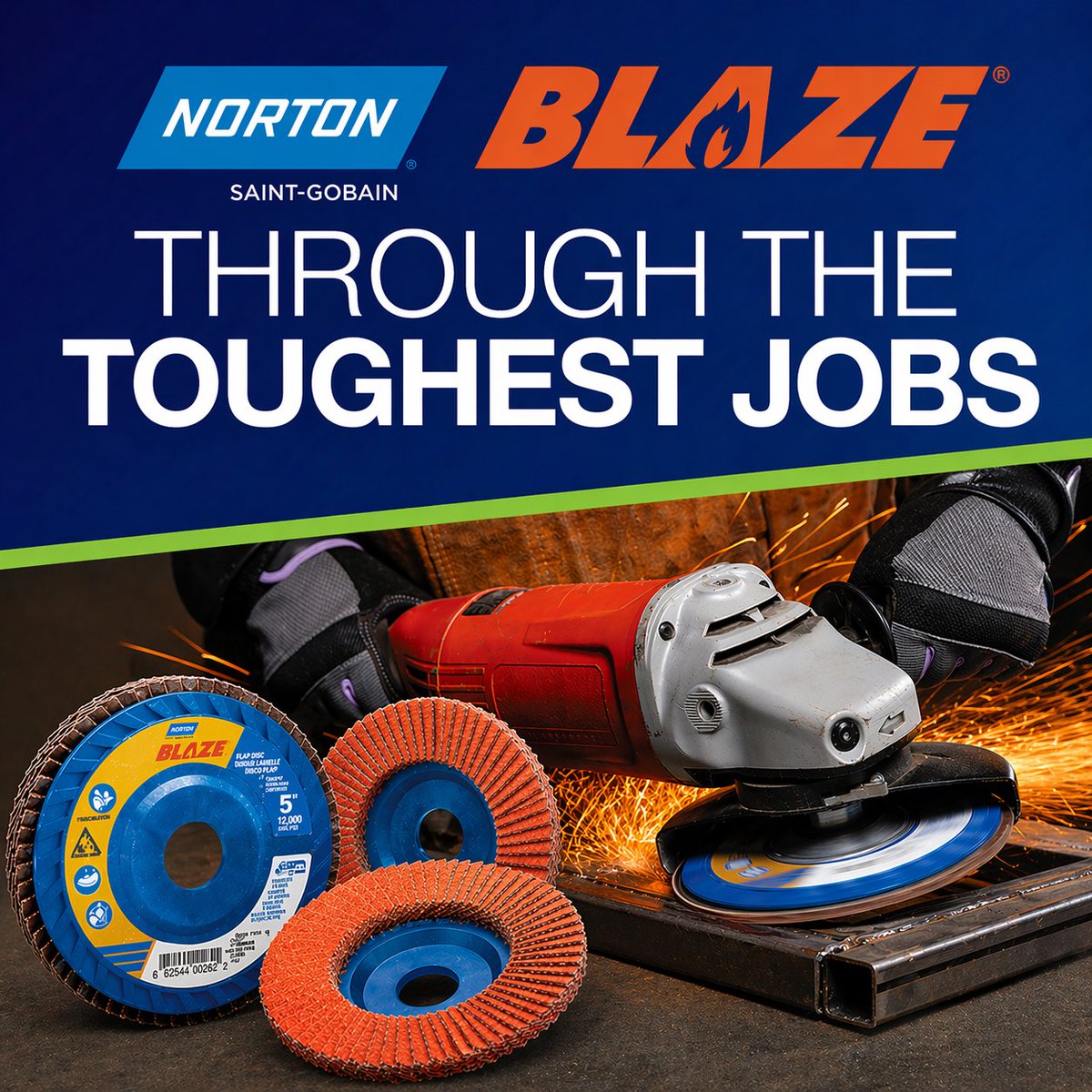 Weldfabulous's tweet image. 𝘽𝙇𝘼𝙕𝙀 𝙏𝙃𝙍𝙊𝙐𝙂𝙃 𝗧𝗛𝗘 𝗧𝗢𝗨𝗚𝗛𝗘𝗦𝗧 𝗝𝗢𝗕𝗦

When the material fights back…
you need something that doesn’t.

𝗦𝗵𝗼𝗽 𝗕𝗹𝗮𝘇𝗲 𝗳𝗹𝗮𝗽 𝗱𝗶𝘀𝗰𝘀 👉 weldfabulous.com/search.php?sea…

#weldfabulous #weldinglife #metalwork #fabrication #abrasives #nortonblaze #grindmode