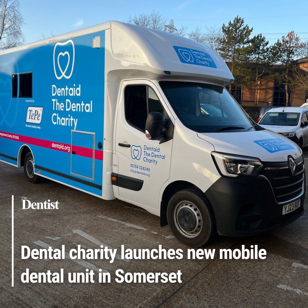 TheDentistMag's tweet image. Dentaid The Dental Charity is set to launch its new mobile charity dental unit in Somerset, expanding access to dental care for vulnerable people.

Find out more here:
➡️  ow.ly/MpJw50YOX3o

#dentalcharity #charity #support #community #dentalcare